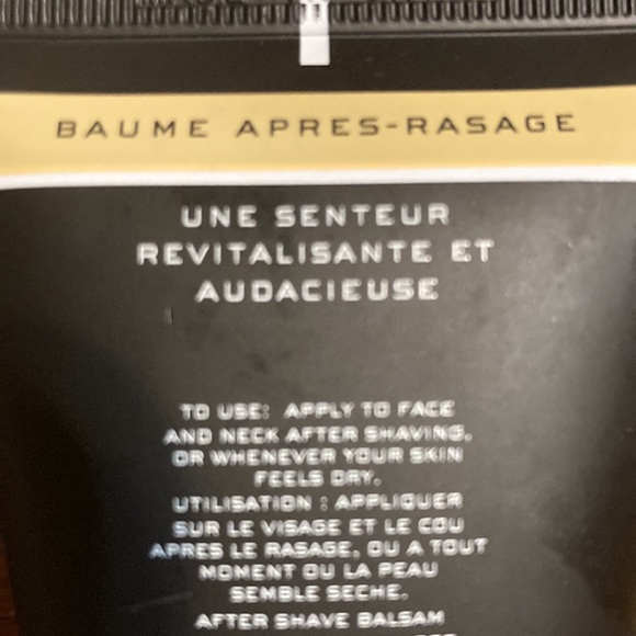 Curve Black Aftershave Balm. Bold scent,3.4oz 100 ml for men. - Picture 3 of 6